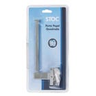 Porta Papel Higinico Cromado de Metal Parafuso Square Stoc