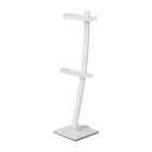 Porta Papel Higiênico De Chão Com Reversa Dupla Branco