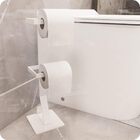 Porta Papel Higiênico De Chão P/ Banheiros E Lavabos Branco