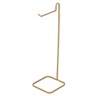 Porta Papel Higiênico de Chão Simples Piatina Dourado Arthi