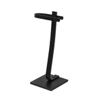 Porta Papel Higiênico De Chão Single Preto Fosco E Maciço