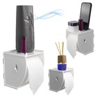 PORTA PAPEL HIGIÊNICO DE PAREDE EM ACRÍLICO BRANCO CENTAURI