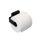 Porta Papel Higiênico Plástico de Parede Suspenso Preto Arthi
