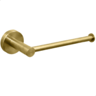 Porta Papel Higiênico Dourado Escovado Papeleira Banheiro Lux