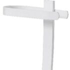 Porta Papel Higiênico Duplo De Chão Branco U.bali