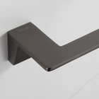 Porta Papel Higienico em Aço Inox Parede de Banheiro Cinza