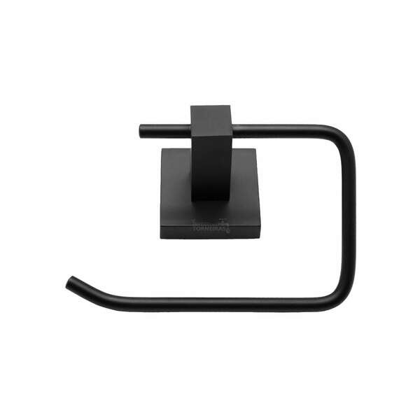 Porta Papel Higienico Em Metal Black 5076