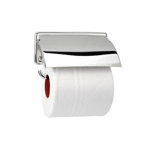 Porta Papel Higienico Jackwall Com Tampa Std Cromado 002865