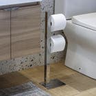 Porta Papel Higiênico Metal Duplo Premium Ducon Metais