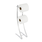 Porta Papel Higiênico Metal Dupla  Sensea