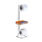 Porta Papel Higiênico Metal Duplo 1354 Sensea