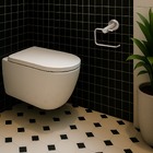 Porta Papel Higiênico Metal Parede Inox Escovado Prática Stoc