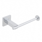 Porta Papel Higiênico Metal Simples Atrio Prata Fani
