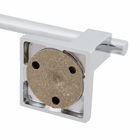 Porta Papel Higiênico Metal Simples Atrio Prata Fani