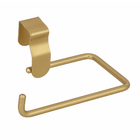 Porta Papel Higiênico Metal Simples Caixa Acoplada Dourado