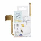Porta Papel Higiênico Metal Simples Caixa Acoplada Dourado