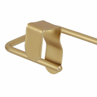 Porta Papel Higiênico Metal Simples Caixa Acoplada Dourado