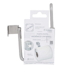 Porta Papel Higiênico Metal Simples Caixa Acoplada Fosco