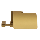 Porta Papel Higiênico Metal Simples Gold Quartzo Fani