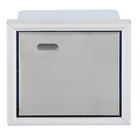 Porta Papel Higiênico Metal Simples Papeleira Cris Metal