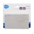 Porta Papel Higiênico Metal Parafuso ou Adesivo Simples Prata Tiger Sensea