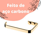 Porta Papel Higiênico Papeleira Banheiro Dourado Future 2300dd