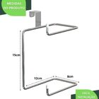 Porta Papel Higiênico Para Caixa Acoplada Duplo Cromado U.arm