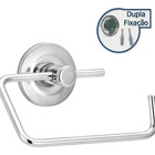Porta Papel Higiênico Parede Banheiro Metal Inox Cromado