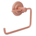 Porta Papel Higiênico Parede Banheiro Metal Inox Rose
