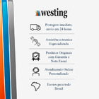 Porta Papel Higiênico Preto Fosco Papeleira Para Banheiro Lin