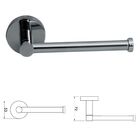 Porta Papel Higienico Redondo - Cromado