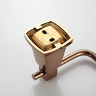 Porta Papel Higienico Rose Latão Parede Banheiro