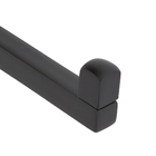 Porta Papel Higiênico Simples com Tampa Preto Vivi Sensea