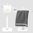 Porta Papel Higiênico Single E Toalha De Rosto Branco Oslo U