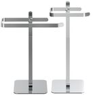 Porta Papel Higiênico Single E Toalha De Rosto Inox Oslo Un