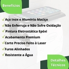 Porta Papel Higiênico Suporte De Parede Preto U.zmt