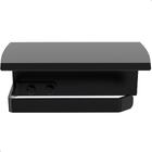 Porta Papel Higiênico Suporte De Parede Preto U.zmt