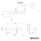 Porta Papel Higiênico Vercci