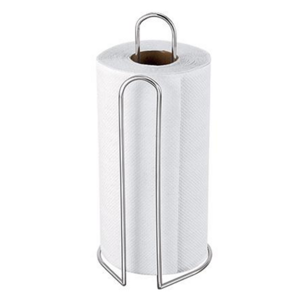 Porta Papel Toalha Cromado Suporte Guardanapo Rolo Organizaçã