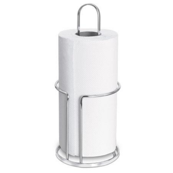 Porta Papel Toalha Cromado Suporte Laminado Guardanapo Rolo O