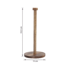 Porta Papel Toalha De Acácia Disco Oikos