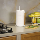 Porta Papel Toalha de Aço Branco Eco Design Arthi