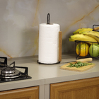 Porta Papel Toalha de Aço Preto Eco Design Arthi