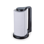 Porta Papel Toalha de Mesa Regulável Plástico Preto Nitron