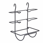 Porta Papel Toalha de Parede Metal Preto Flutuare Domo House