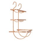 Porta Papel Toalha de Parede Metal Rose Gold Cucina Perfetta Future