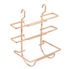 Porta Papel Toalha de Parede Metal Rose Gold Cucina Perfetta Future