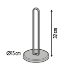 Porta Papel Toalha Delinia