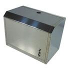 Porta Papel Toalha Inox - Toalheiro Folhas Inter Folhadas