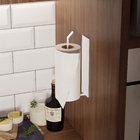 Porta Papel Toalha Multiuso Suporte Parede Cozinha Branco